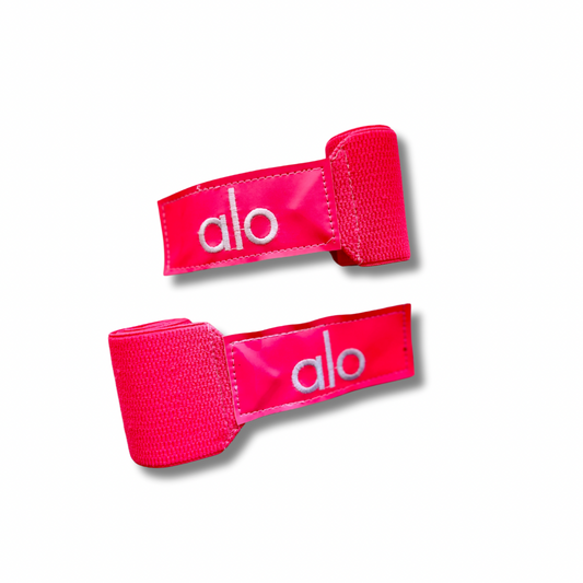 Muñequeras A - Neon Pink